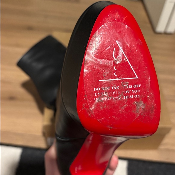 Christian Louboutin Bianca booty 120mm nappa shiny - Picture 7 of 16